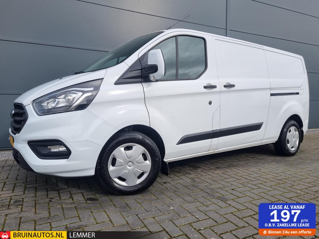 Ford Transit Custom - 2.0 TDCI L2H1 Airco Trekhaak 130pk 2x Schuif - AutoWereld.nl