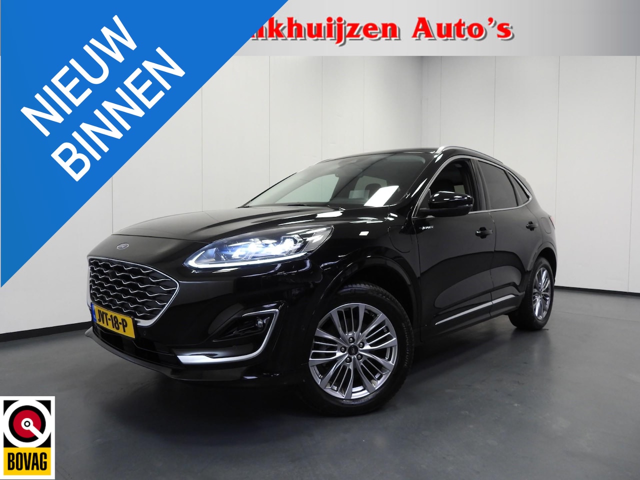 Ford Kuga - 2.5 PHEV Plug-In Vignale TREKH./NAVI/LEER/LED/B&O/18"LMV! - AutoWereld.nl