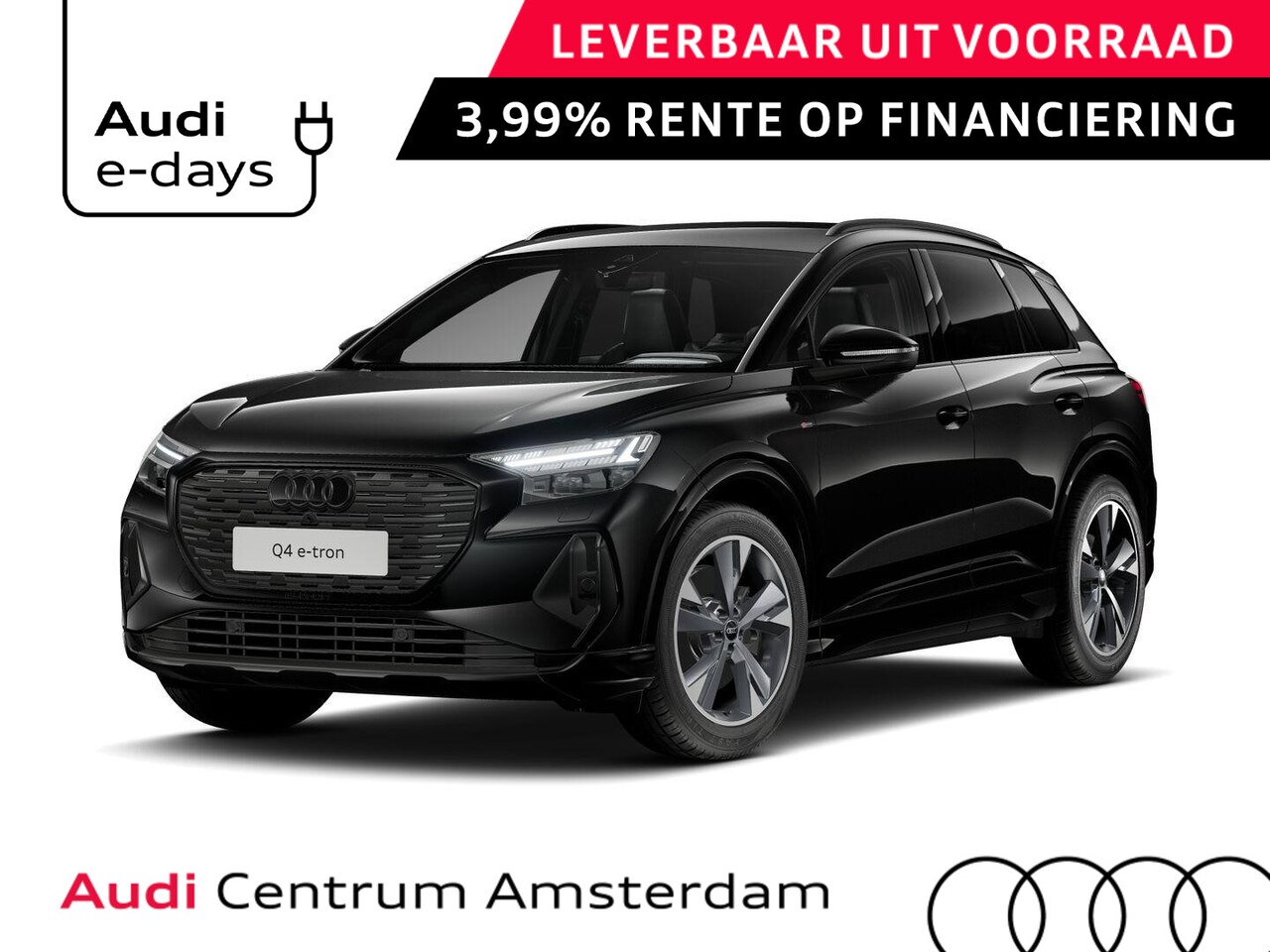 Audi Q4 e-tron - 45 S edition Competition 82 kWh 286 pk | Assistentiepakket plus | Comfortpakket | Optiekpa - AutoWereld.nl