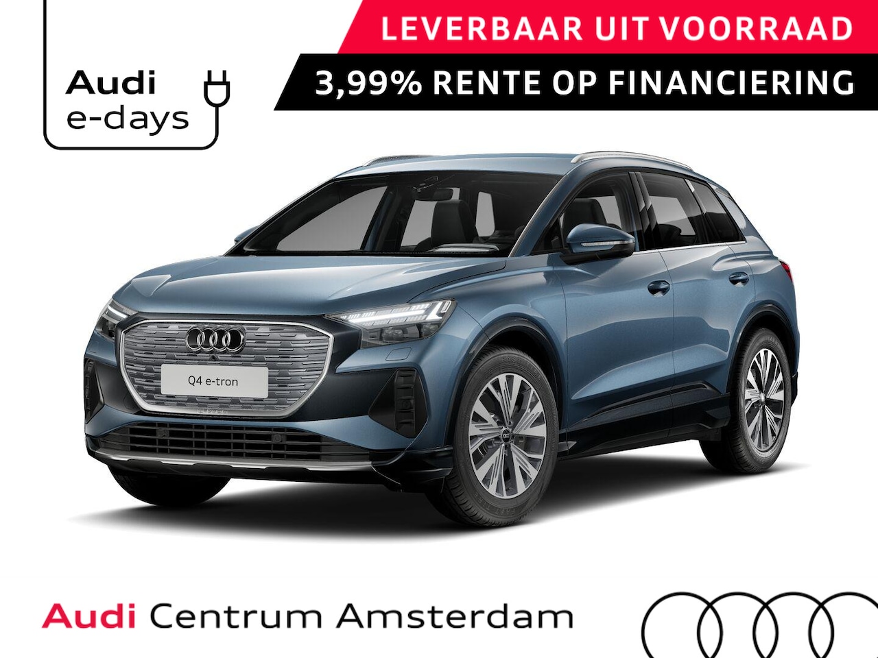 Audi Q4 e-tron - 45 Advanced edition 82 kWh 286 pk | Assistentiepakket plus | Comfortpakket | Stoelverwarmi - AutoWereld.nl