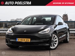 Tesla Model 3 - Long Range AWD 351 PK 75 kWh Facelift Trekhaak Panoramadak 19" Zwart Leder Warmtepomp SOH