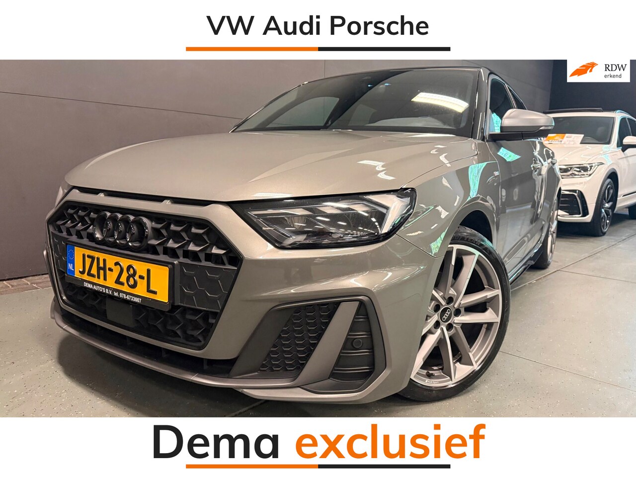 Audi A1 Sportback - 35 TFSI 2X S-LINE BLACK-LINE V-COCKPIT/NAVI/DAB/CARPLAY/SONOS/CRUISE/// - AutoWereld.nl