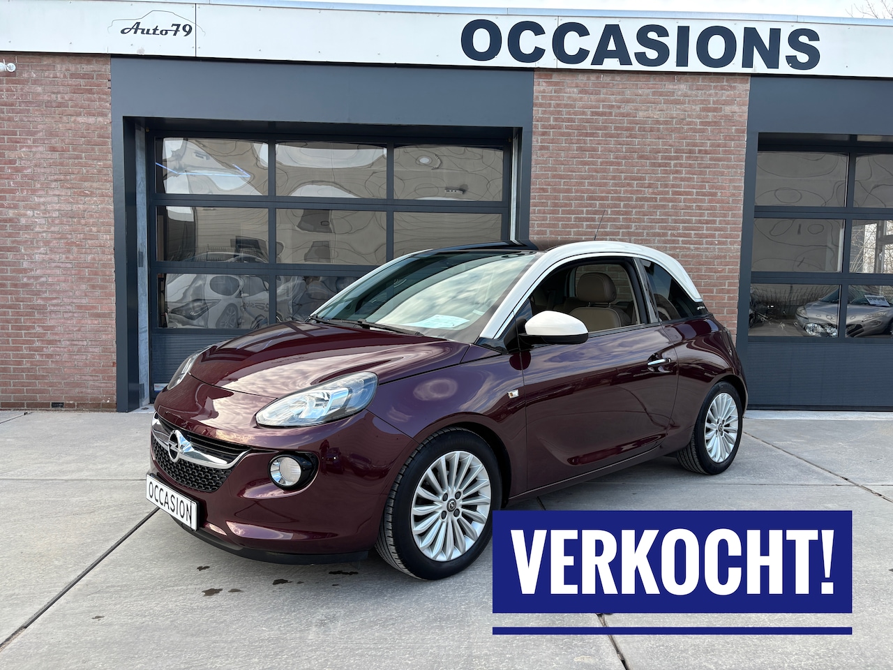 Opel ADAM - 1.2 Glam | Org-NL auto. 1e eig. Leder. Lage km! Pano.