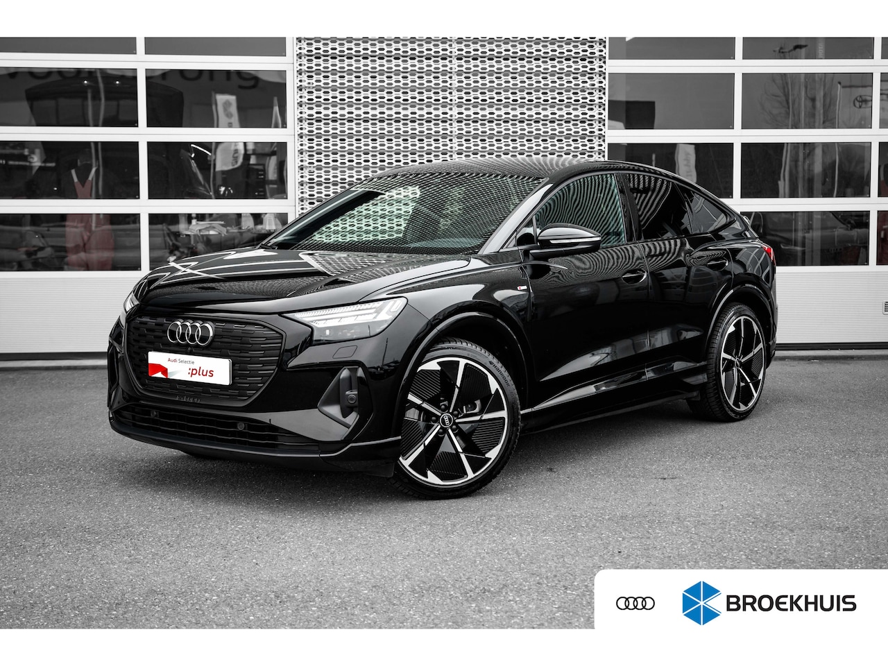 Audi Q4 Sportback e-tron - 40 Launch edition S Competition 77 kWh | Lederen bekleding | Sonos | HUD | 21" | - AutoWereld.nl