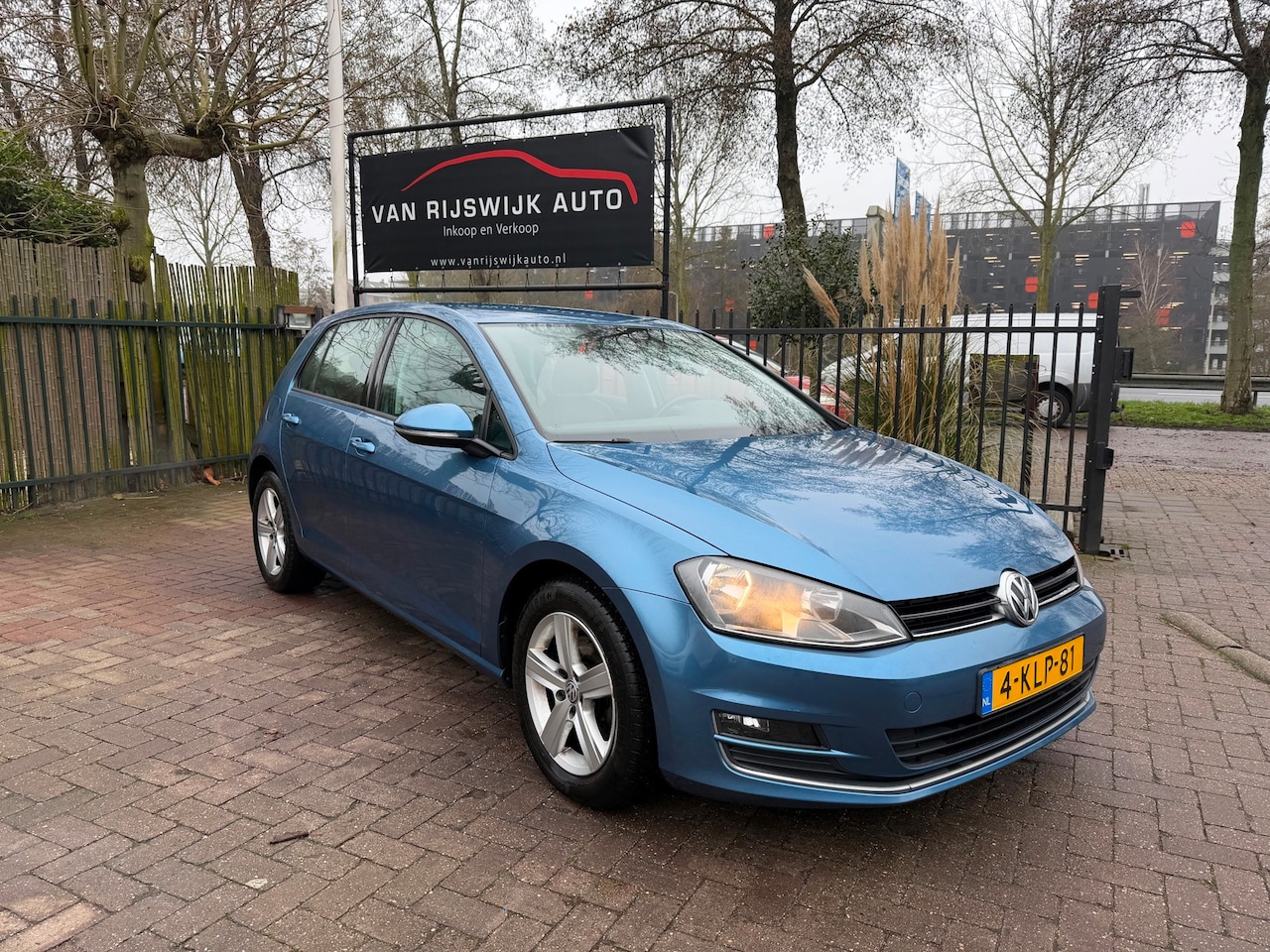Volkswagen Golf - 1.6 TDI Highline Nav leder 5Drs Clima Dealer Ond - AutoWereld.nl