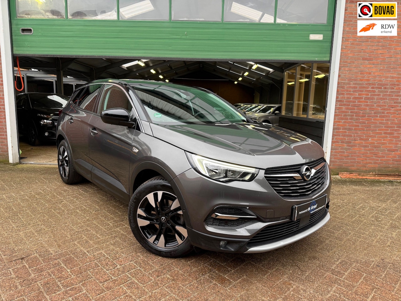 Opel Grandland X - 1.2 Turbo Innovation|NWDBRIEM/CRUISE/CAMERA/LED - AutoWereld.nl