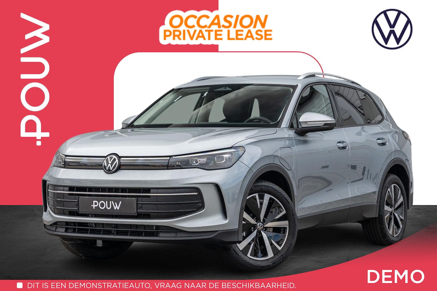 Volkswagen Tiguan - 1.5 eHybrid 204pk Life Edition | Trekhaak Uitklapbaar | 19" Velgen - AutoWereld.nl