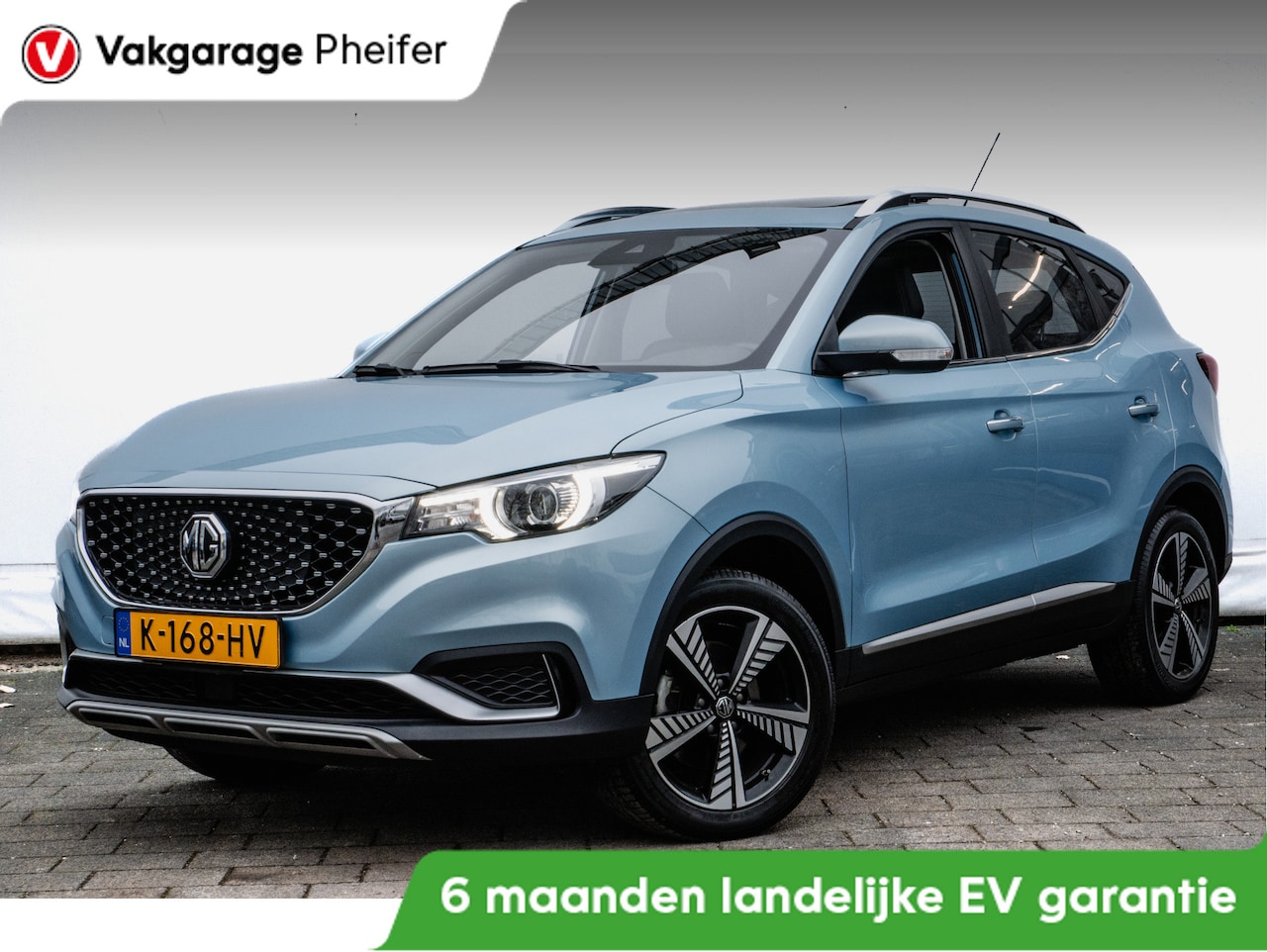 MG ZS - Luxury 45 kWh Trekhaak/ Panoramadak/ Leer/ Stoelverwarming/ Adapt. cruise/ Camera/ Carplay - AutoWereld.nl