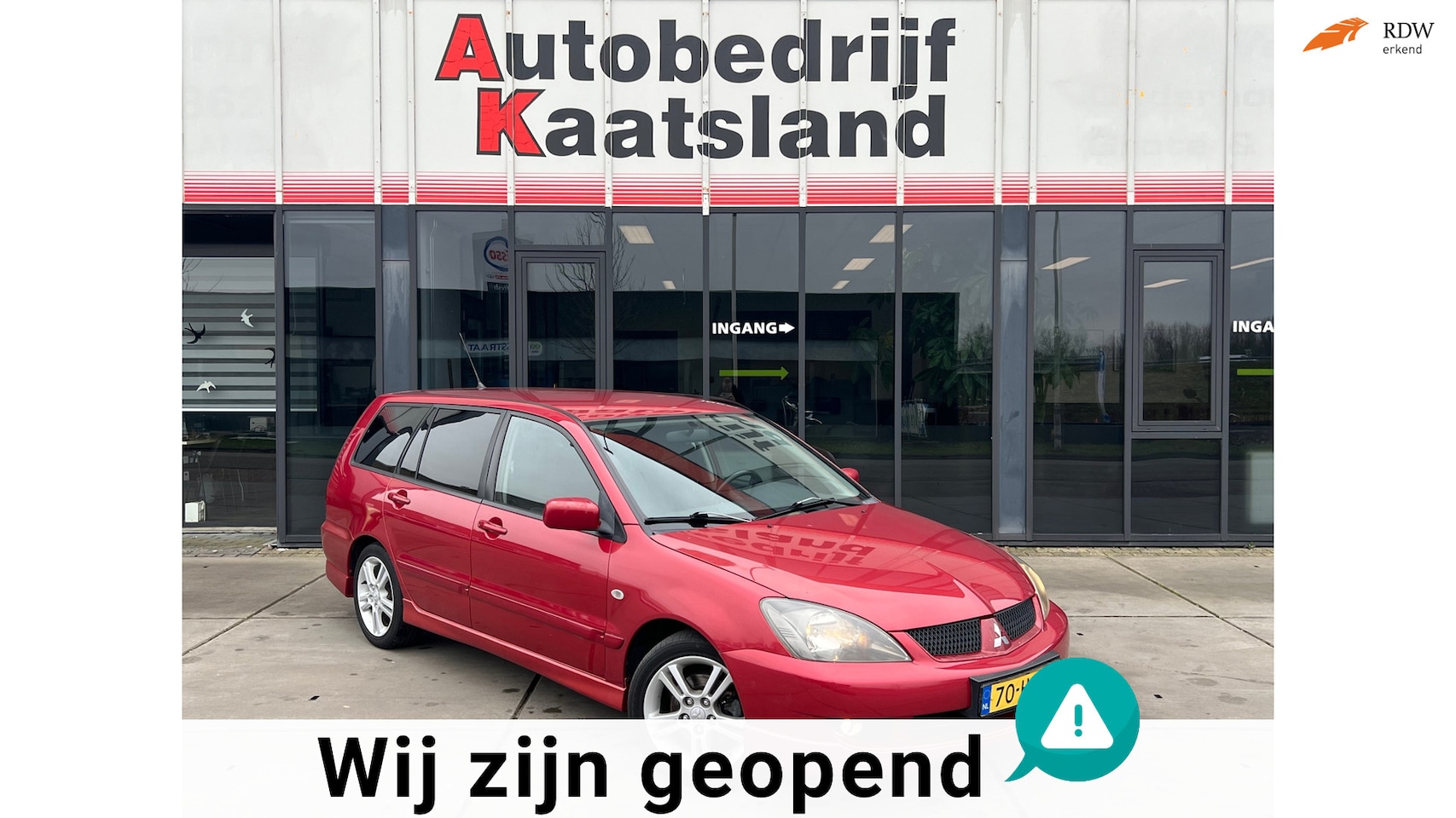 Mitsubishi Lancer Station Wagon - 1.6 Intense - AIRCO - Elekt ramen - 2009 - AutoWereld.nl
