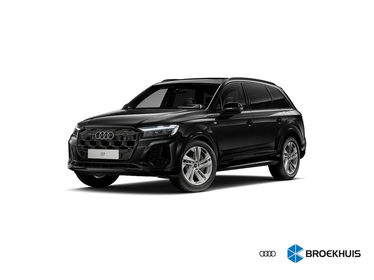 Audi Q7 - 55 TFSI e quattro Pro Line 381PK | Trekhaak | Panoramadak | 360 Camera | Ledere bekleding - AutoWereld.nl