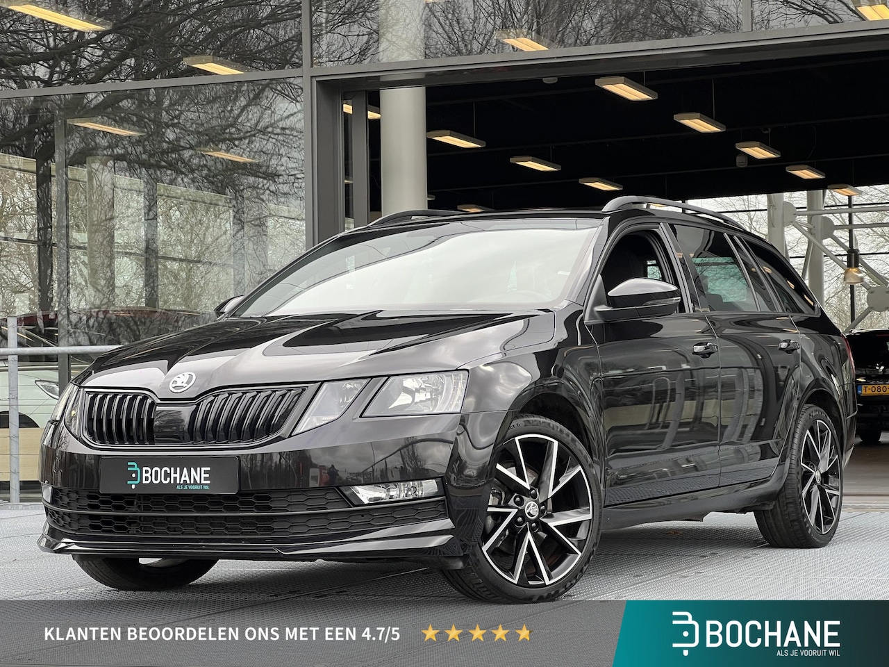 Skoda Octavia Combi - 1.5 TSI Greentech Sport Business Automaat | Trekhaak | Navigatie | Carplay - AutoWereld.nl