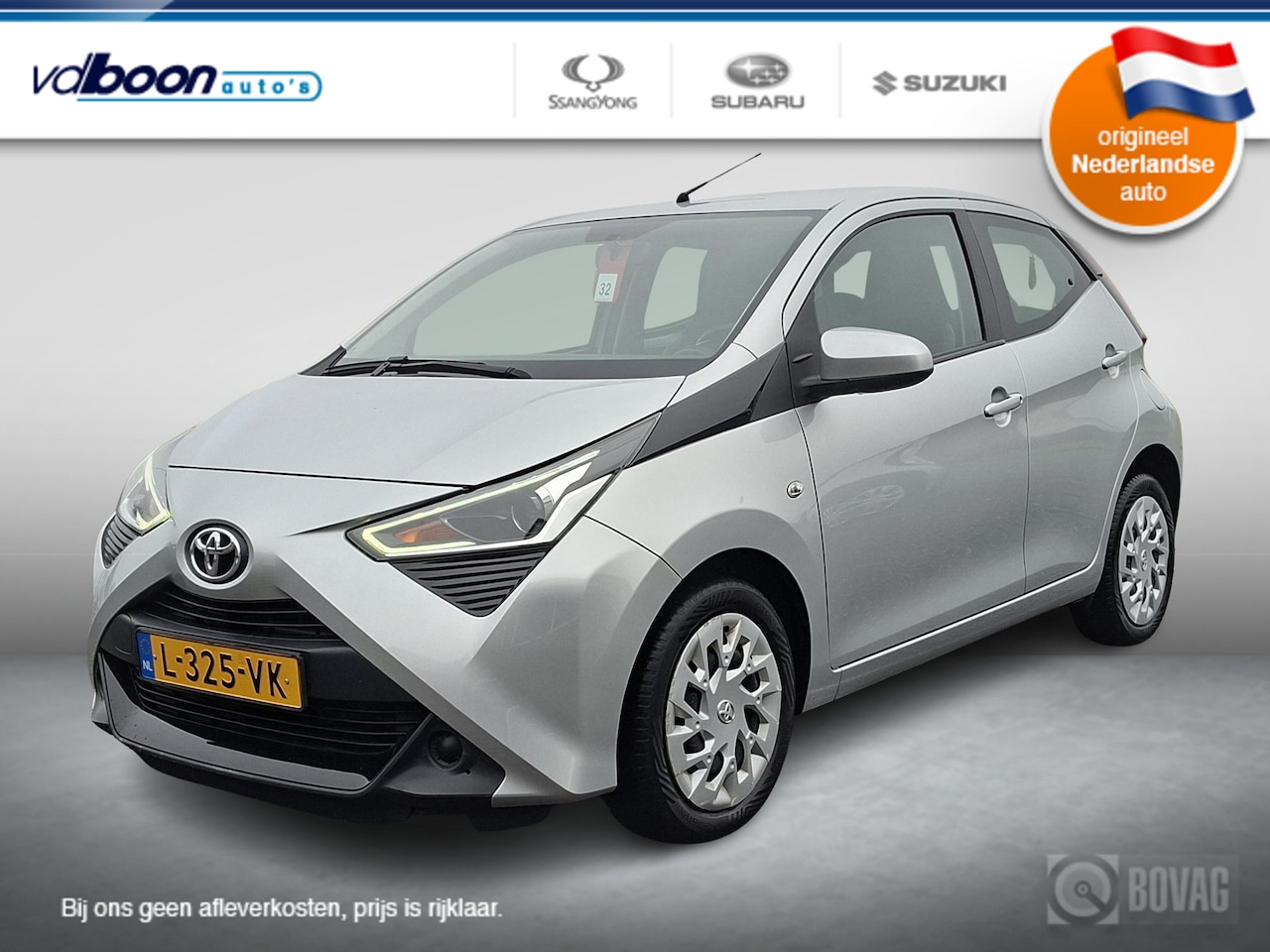 Toyota Aygo - 1.0 VVT-i x-play AIRCO | NL-auto | rijklaarprijs !! - AutoWereld.nl