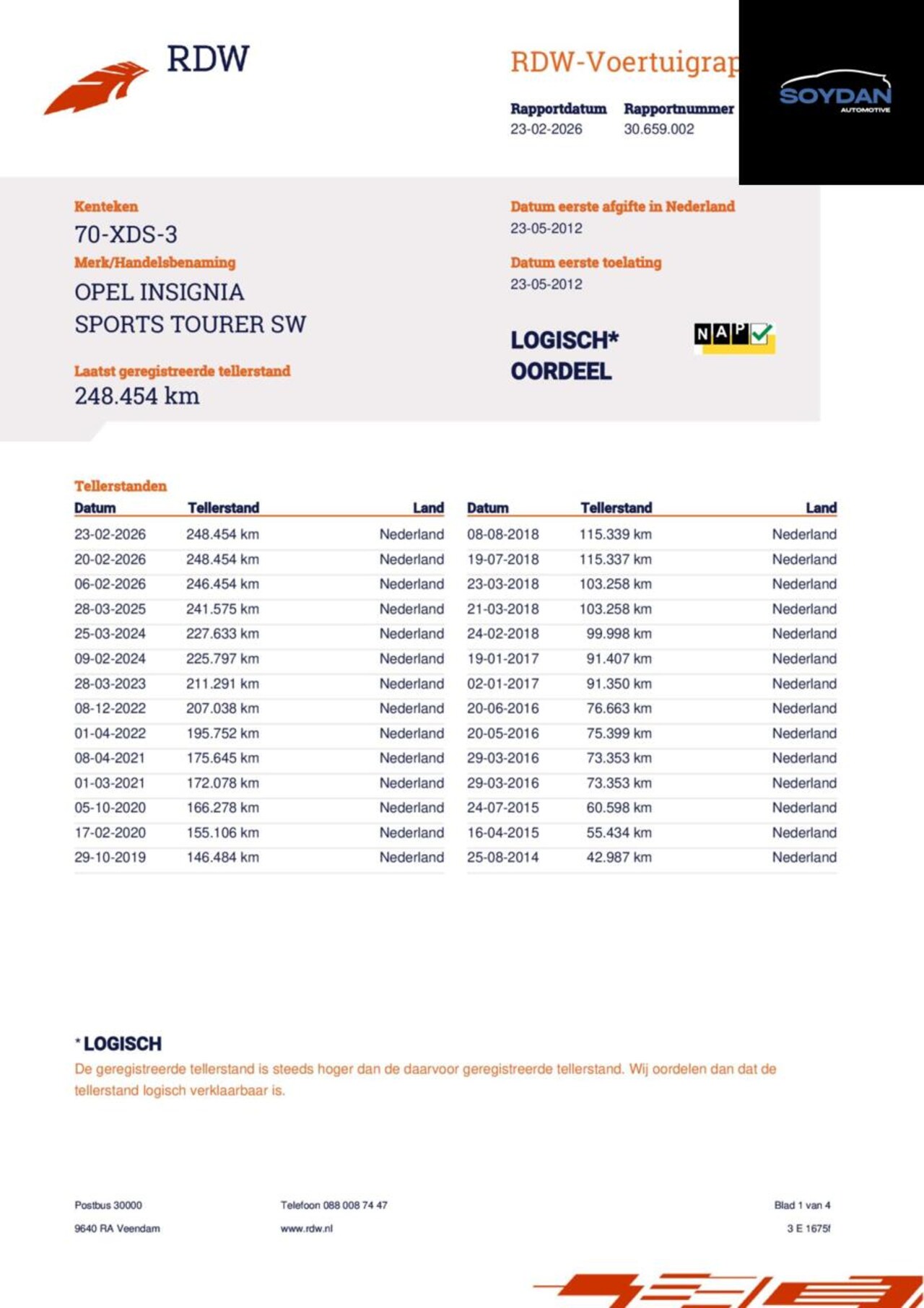 Opel Insignia Sports Tourer - 1.4 Turbo EcoFLEX | NW APK | NAVI | - AutoWereld.nl