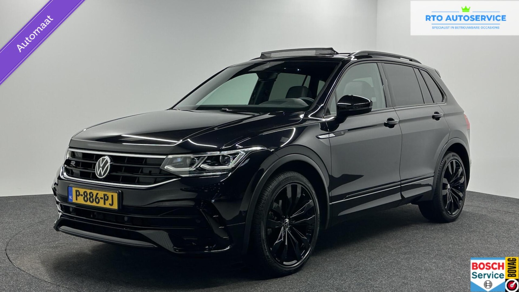 Volkswagen Tiguan - 1.5 TSI R-Line Black Style PANO ECC CARPLAY NAVI. - AutoWereld.nl