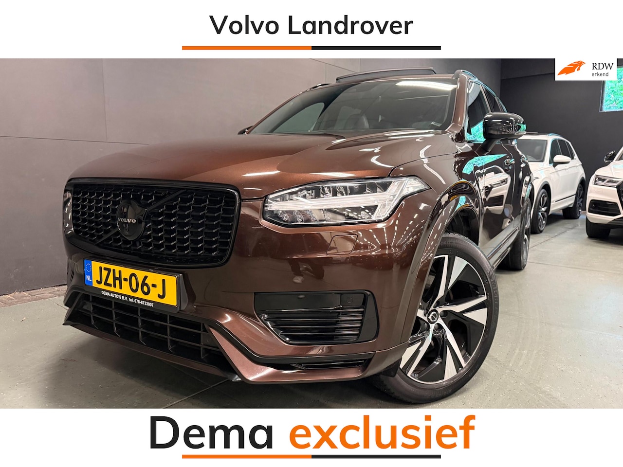 Volvo XC90 - 2.0 T8 Twin Engine AWD R-DESIGN 7P PANO/DAB/H-KARDON/M-STOELEN/LEDER/// - AutoWereld.nl
