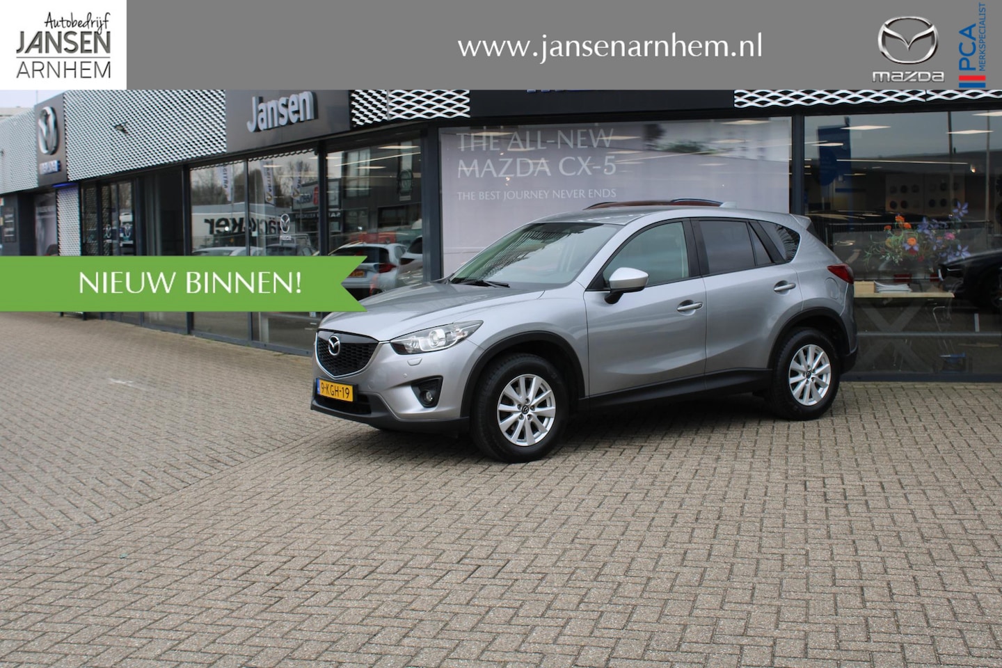 Mazda CX-5 - 2.0 Skylease 2WD 2.0 Skylease+ 2WD , Navi, Clima, Cruise, Stoelverwarming, Bluetooth, LMV 17 Inch, PDC LKA, - AutoWereld.nl
