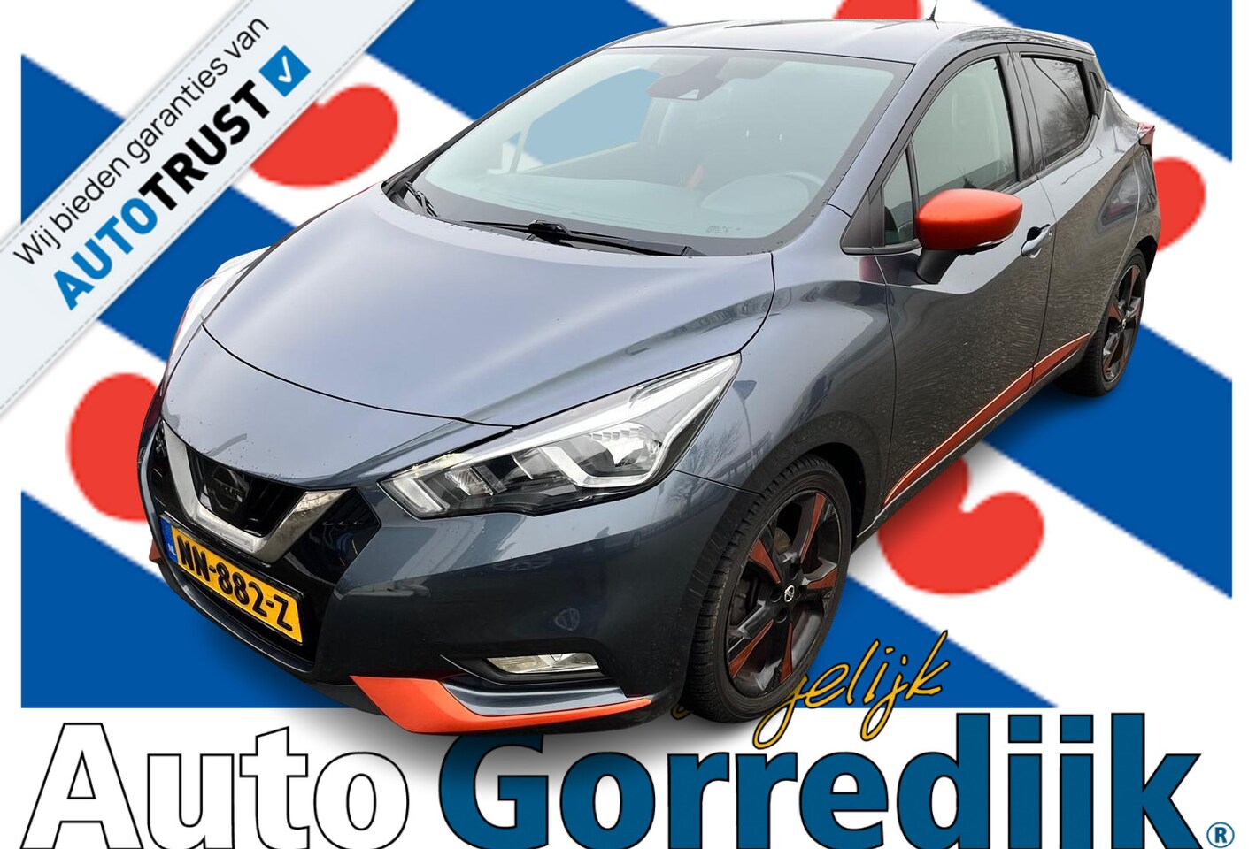 Nissan Micra - 0.9 IG-T Tekna NAVI,CRUISE,LMV,PRIVACY GLASS - AutoWereld.nl