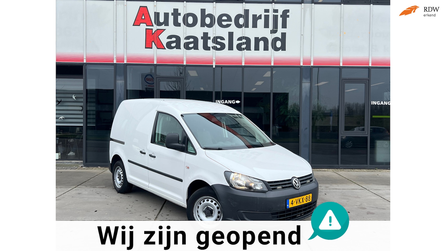 Volkswagen Caddy - 1.6 TDI - Trekhaak - Marge - Nette bus - 2011 - AutoWereld.nl