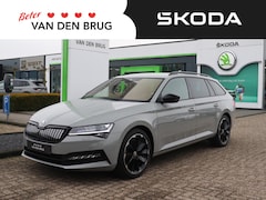 Skoda Superb - 1.4 TSI 218pk iV Sportline Business | Trekhaak | Elekt. verst. voorstoelen | 360° camera |
