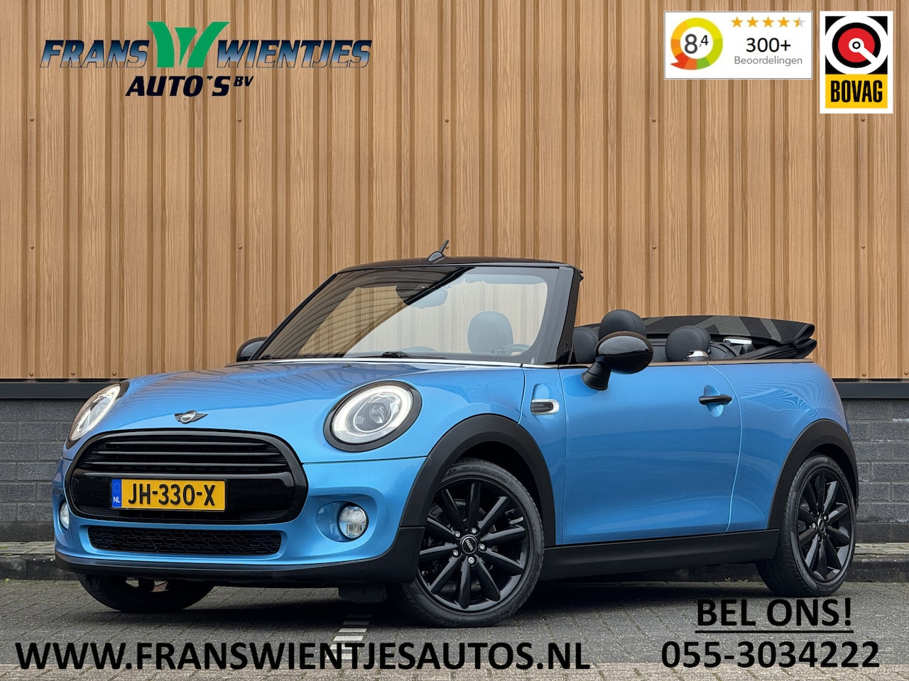 MINI Cabrio - Mini 1.5 Cooper Chili Serious Business | Navigatie | Head-Up Display | Leder | LED | Isofi - AutoWereld.nl