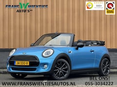 MINI Cabrio - 1.5 Cooper Chili Serious Business | Navigatie | Head-Up Display | Leder | LED | Isofix | P