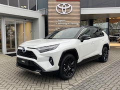 Toyota RAV4 - 2.5 Hybrid AWD Bi-Tone TREKHAAK STOEL/STUURVERW PARK-SENSOREN APPLE/ANDROID ELEK-ACHTERKLE