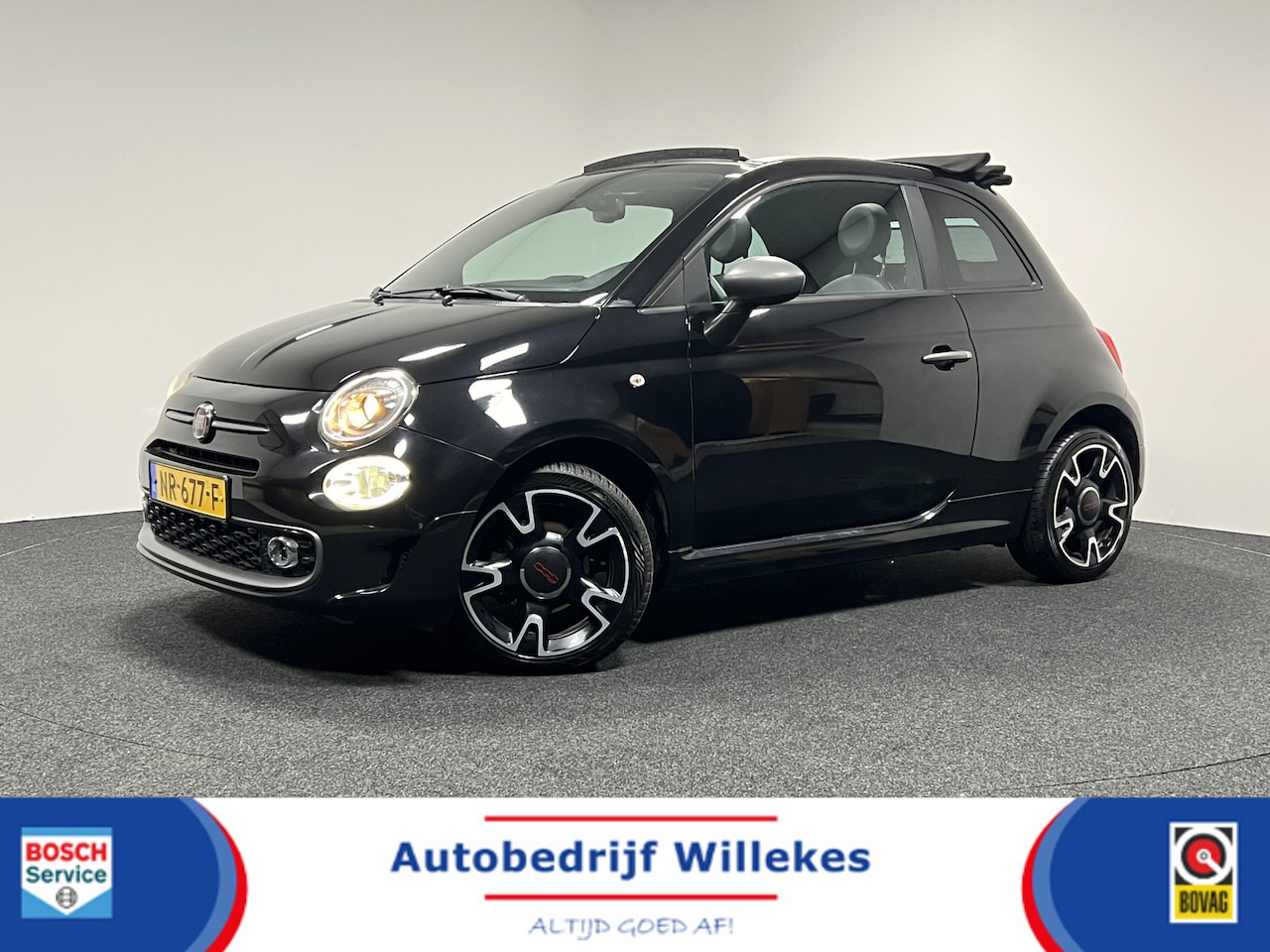 Fiat 500 C - 0.9 TwinAir Turbo Sport | CABRIO | NAVI | CRUISE CONTROL | PARKEERSENSOREN | - AutoWereld.nl