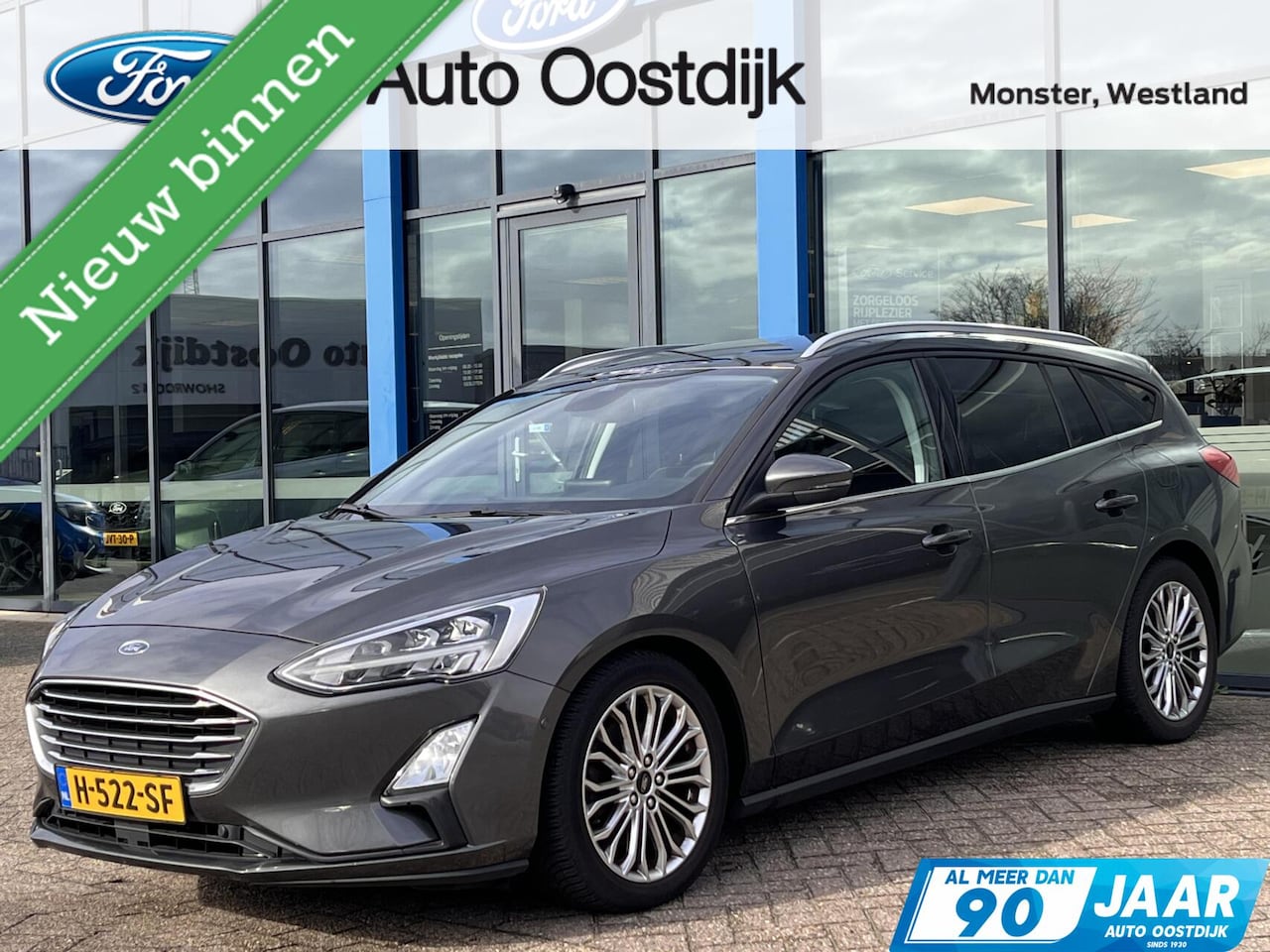 Ford Focus Wagon - 1.0 EcoBoost Titanium 125PK Automaat Winterpack Adaptieve Cruise Camera Parkeersensoren Cl - AutoWereld.nl