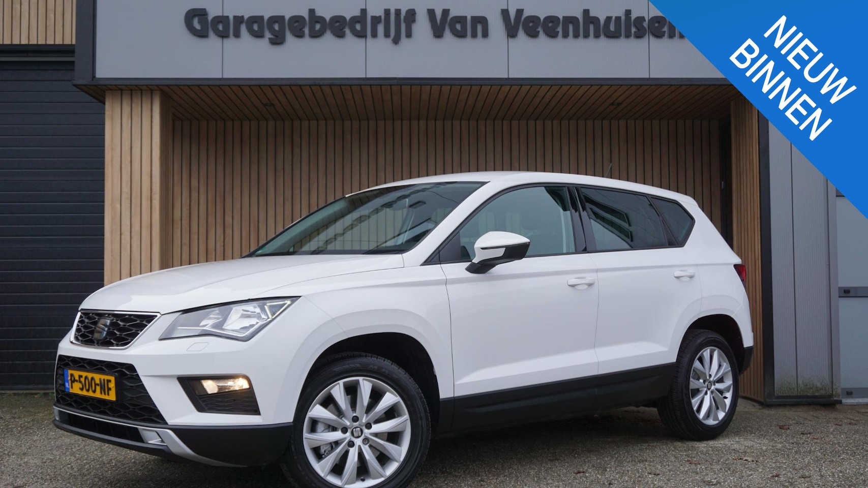 SEAT Ateca - 1.0 EcoTSI 115pk Style Navi Stoelverwarming Clima Cruise Control PDC App-Connect 94657km! - AutoWereld.nl
