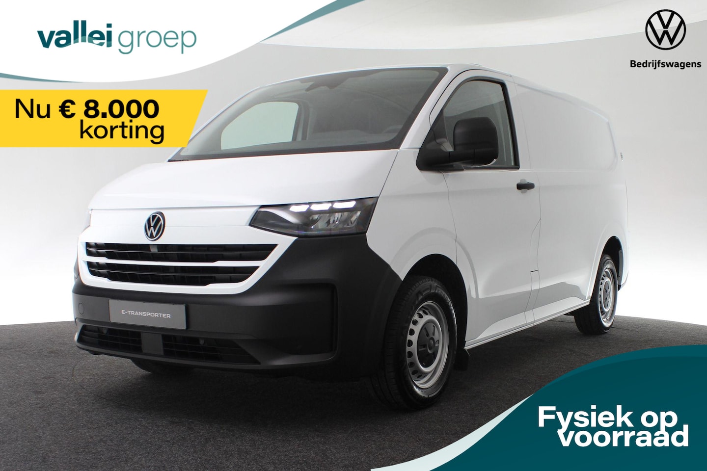 Volkswagen e-Transporter - 100kW / 136 pk L1 | Trekhaak | Alarm | 3-Zits - AutoWereld.nl