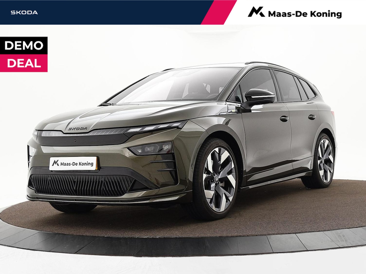 Skoda Enyaq iV - 85X RS 4X4 | 340PK | Business Upgrade Advanced| Head Up display | Lodge Suite Leder | 21 I - AutoWereld.nl