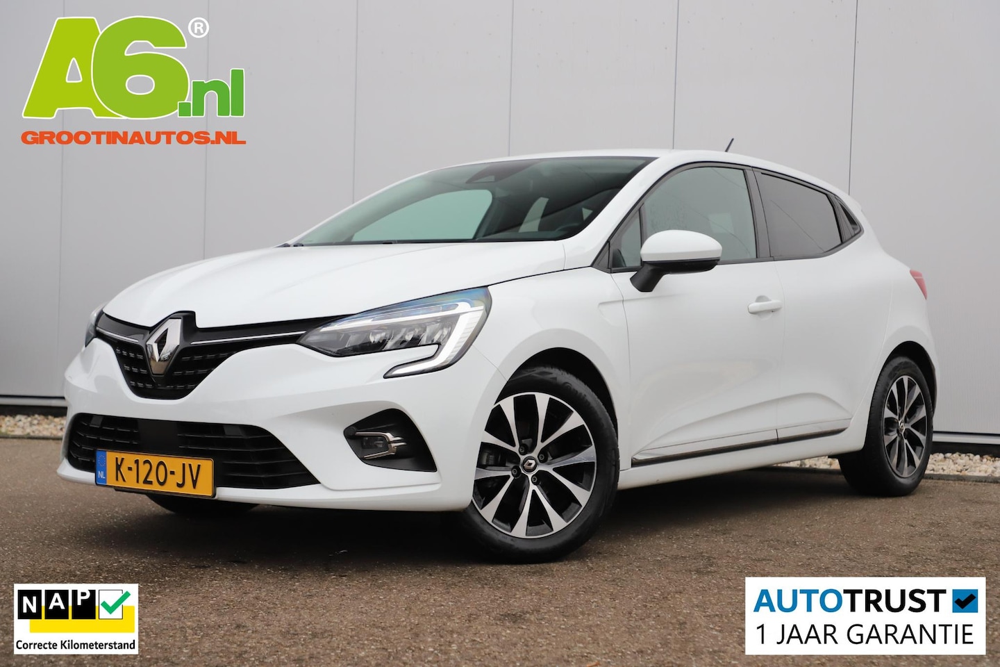 Renault Clio - 1.0 TCe Bi-Fuel Zen 101PK 16 inch LMV Navigatie Carplay Android Airco Cruise Control Parke - AutoWereld.nl