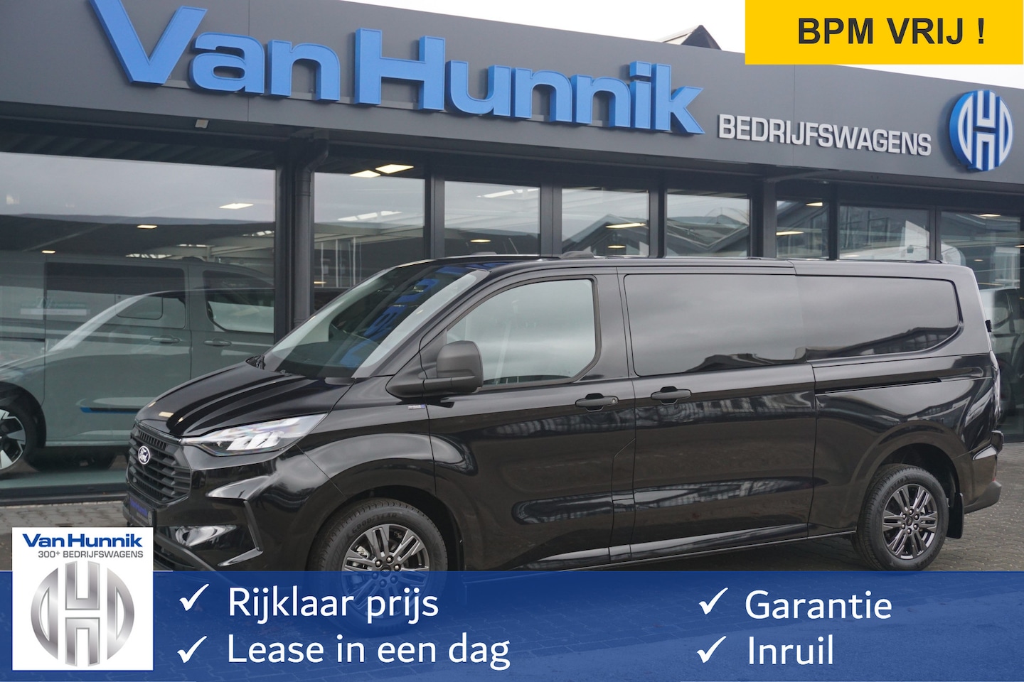 Ford Transit Custom - 320L 136PK Trend DC AUT BPM VRIJ!! 13" Sync4 Navi, ACC, Camera, 2x Schuifdeur 17" LM!! NR. - AutoWereld.nl