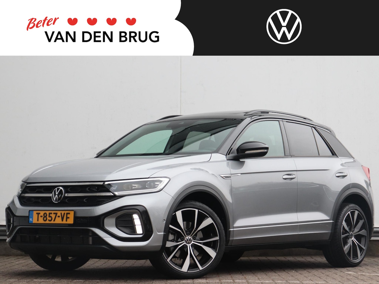 Volkswagen T-Roc - 1.5 TSI R-Line | Keyless acces | Stoel + stuurverwarming | Achteruitrijcamera | Panorama d - AutoWereld.nl