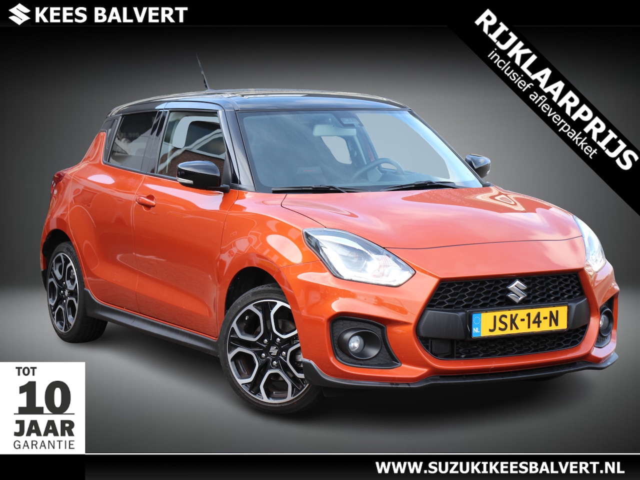 Suzuki Swift - 1.4 Sport Hybrid | Blind spot | Keyless | Adapt. cruise | PDC | 10 jaar garantie | - AutoWereld.nl