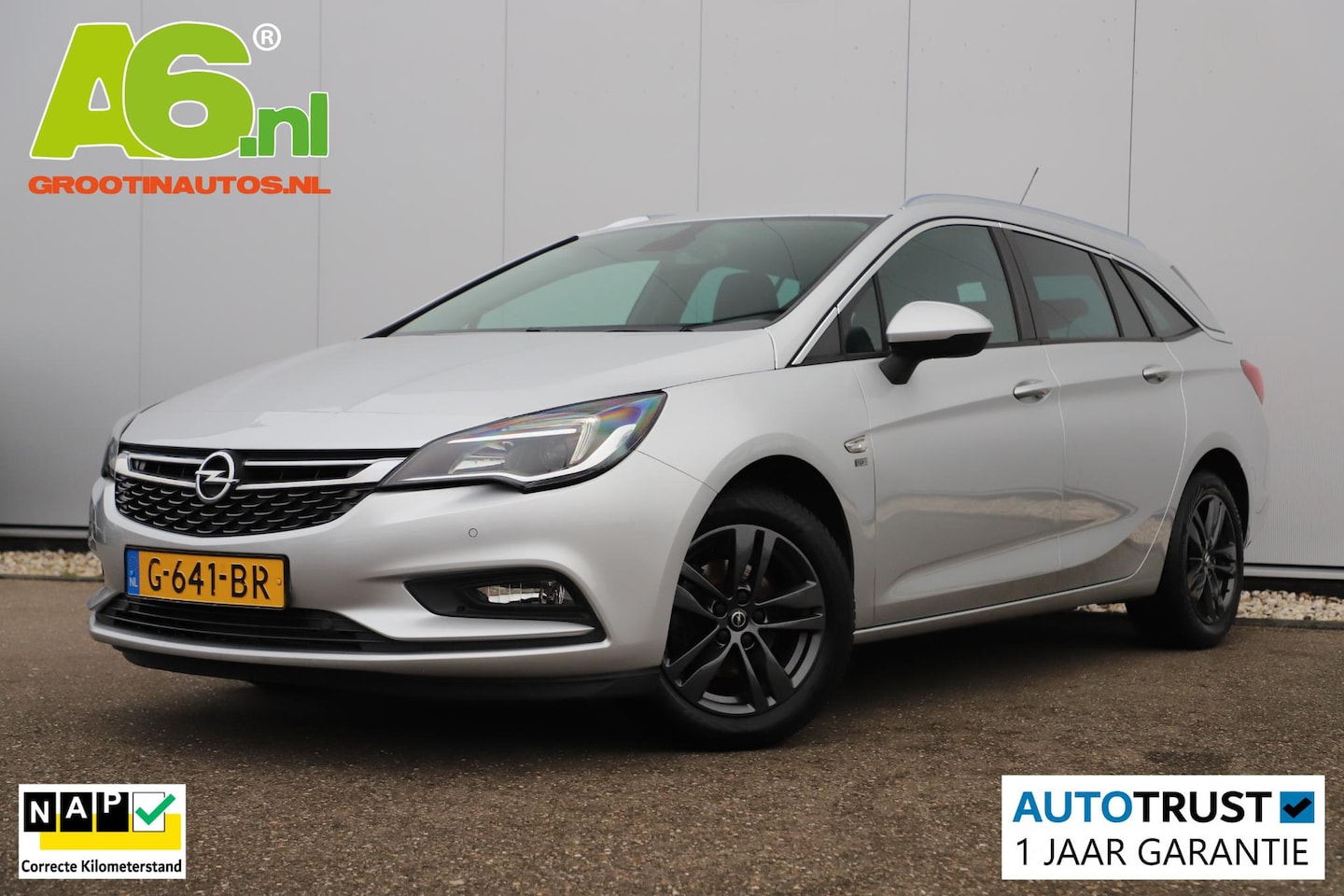 Opel Astra Sports Tourer - 1.0 Turbo 120 Jaar Edition 105PK Trekhaak 16 inch LMV Navigatie Carplay Android Clima Crui - AutoWereld.nl
