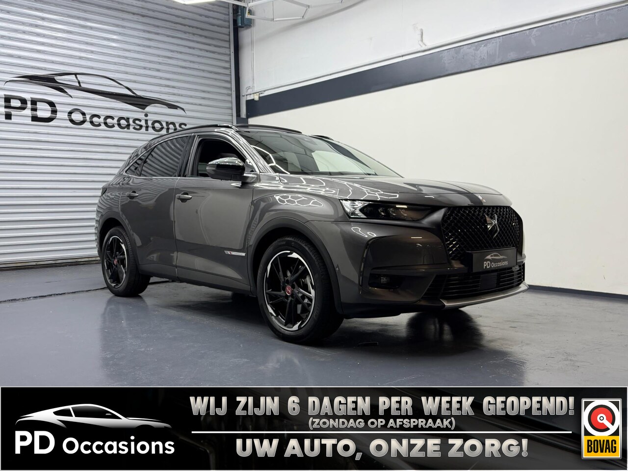 DS 7 Crossback - E-Tense 225PK Performance Line+ - Bom Vol - Memory seat - Pano - (360) camera - AutoWereld.nl