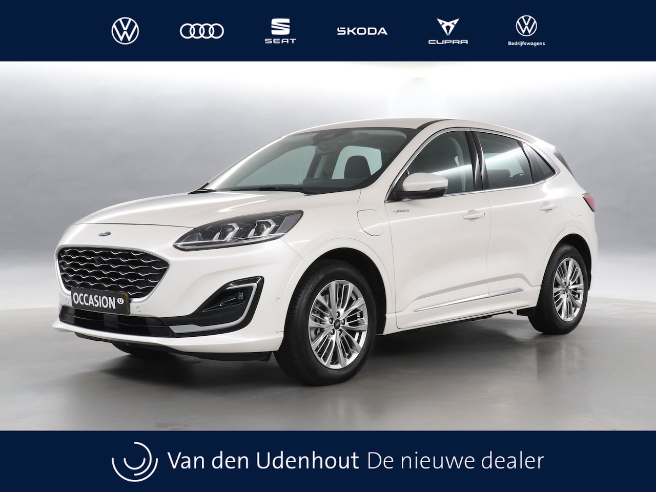 Ford Kuga - 2.5 PHEV 225pk Vignale / Navigatie / Camera / Stoelverwarming / Head up display - AutoWereld.nl