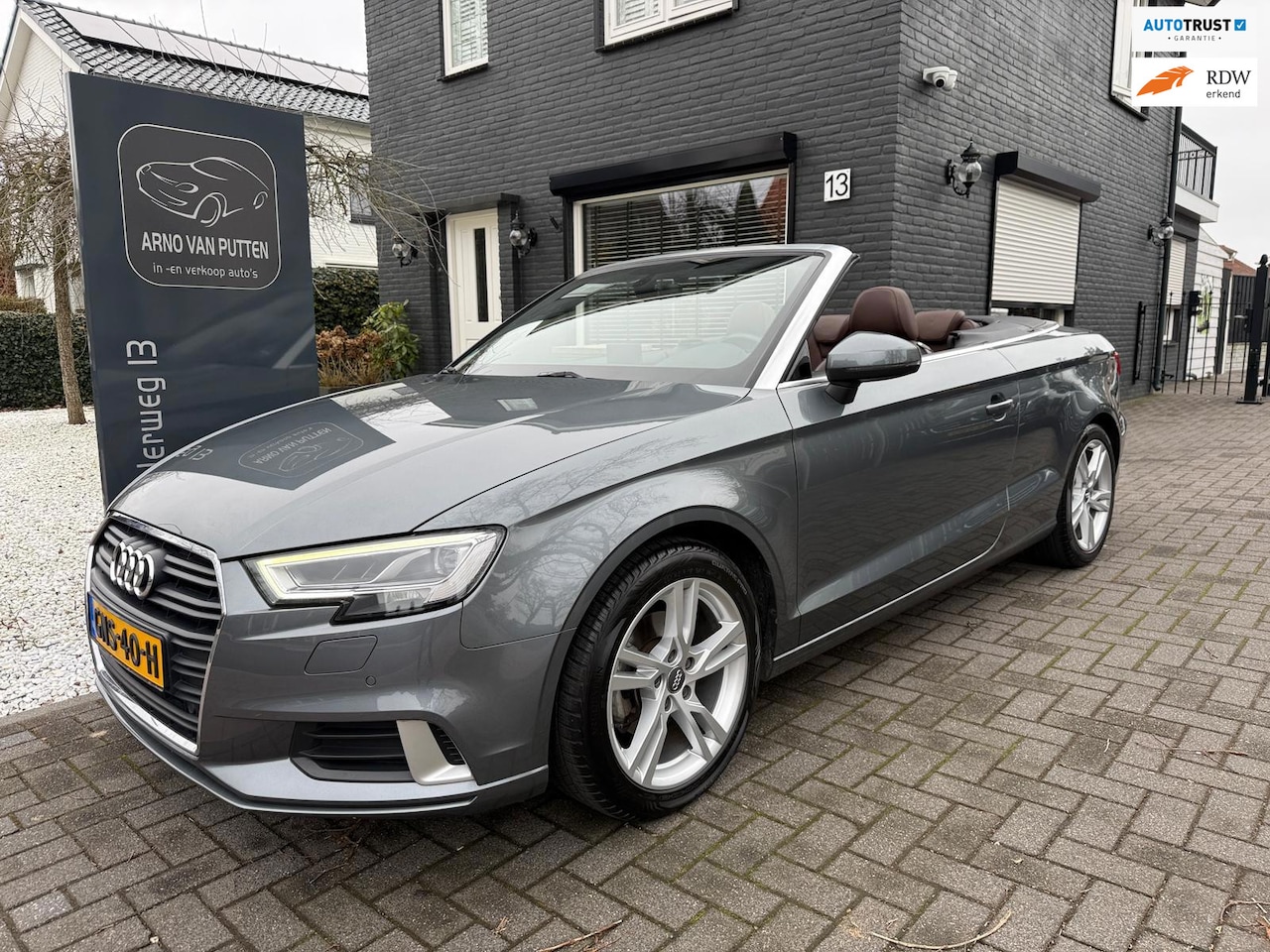 Audi A3 Cabriolet - 35 TFSI /Leer /Nekverwarming /Led /B&O /Camera/ Dealer onderhouden - AutoWereld.nl