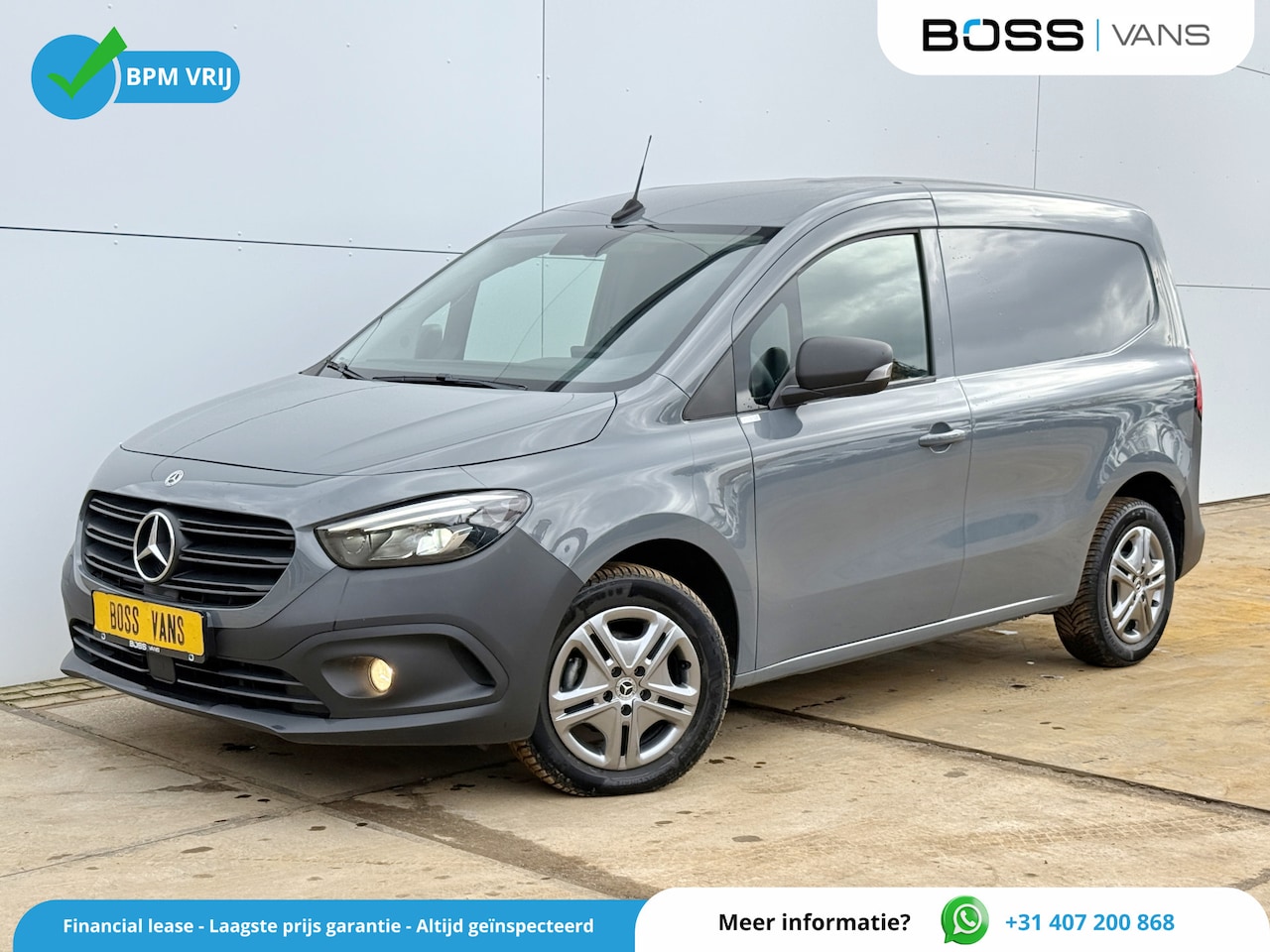 Mercedes-Benz Citan - 112 CDI Pro Led Carplay Cruise Control Trekhaak Parkeersensoren achter Lichtmetalen Velgen - AutoWereld.nl