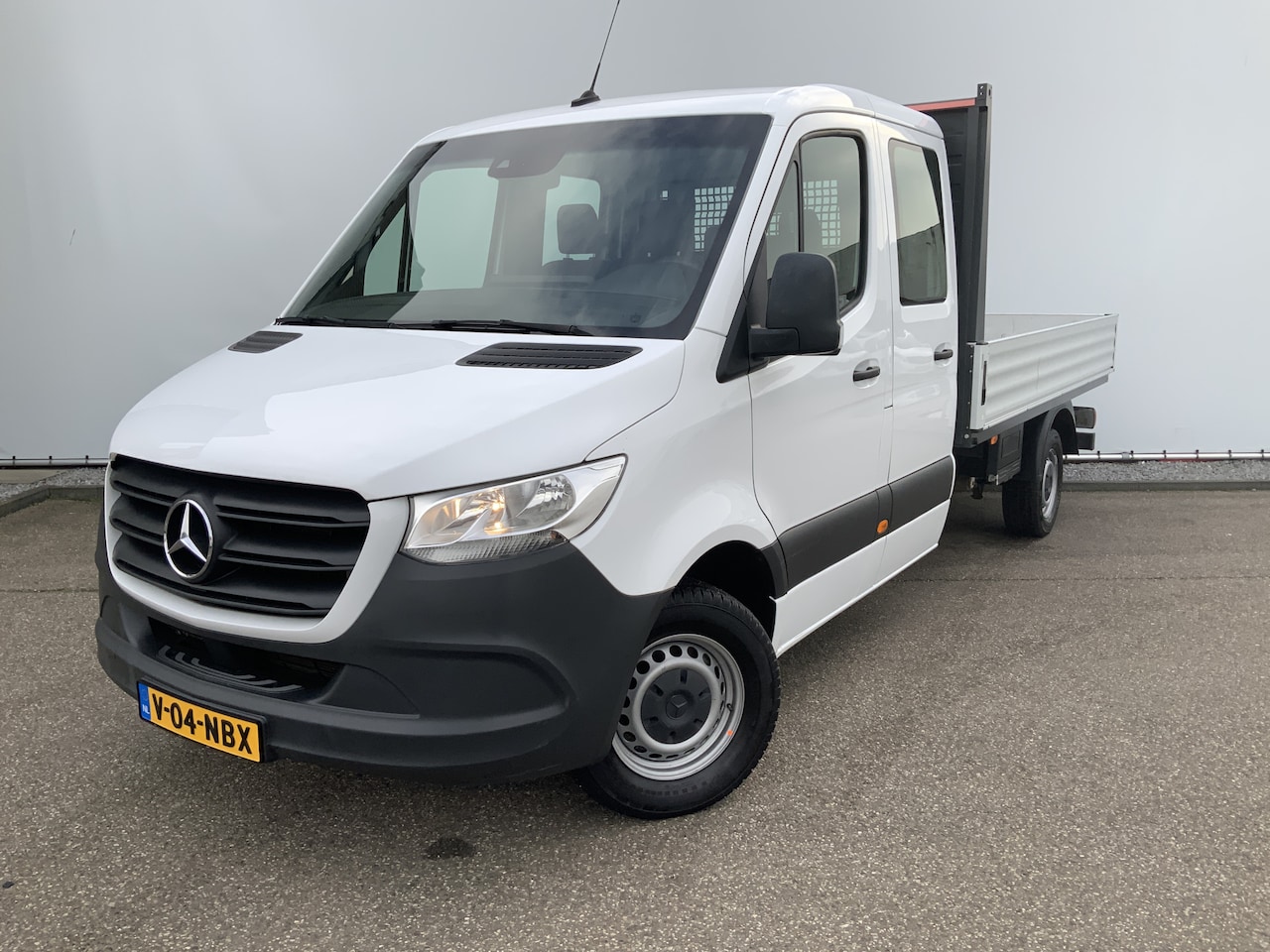 Mercedes-Benz Sprinter - 317 1.9 CDI L3 Pick Up Airco Cruise 3 Zits Navi Trekhaak 2000 kg Bakmaat L.340/B.200/H.0.4 - AutoWereld.nl