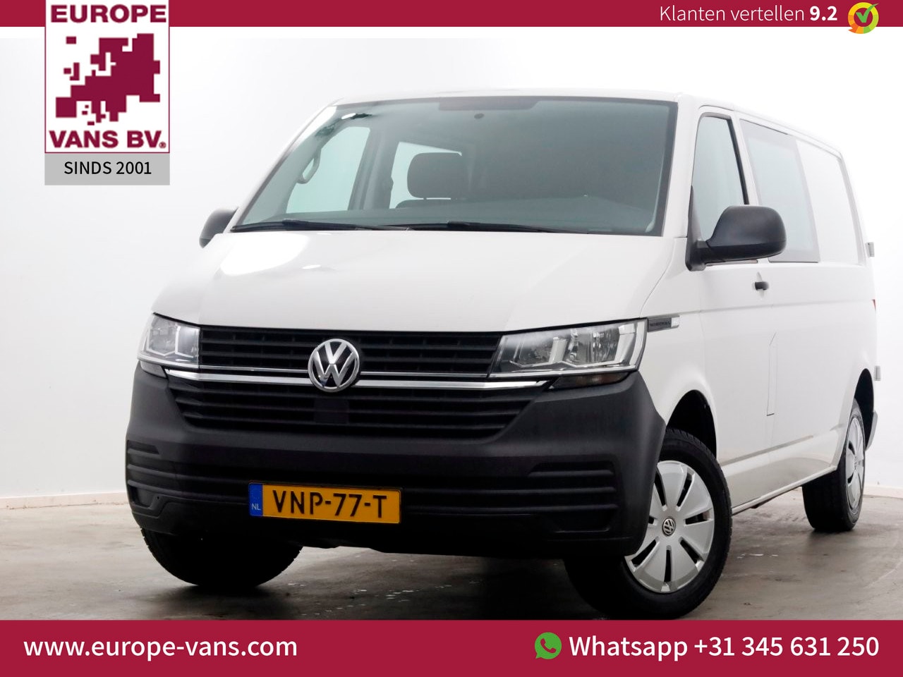 Volkswagen Transporter - T6.1 2.0 TDI 110pk Lang 30 D.C. Airco/Cruise 02-2022 - AutoWereld.nl