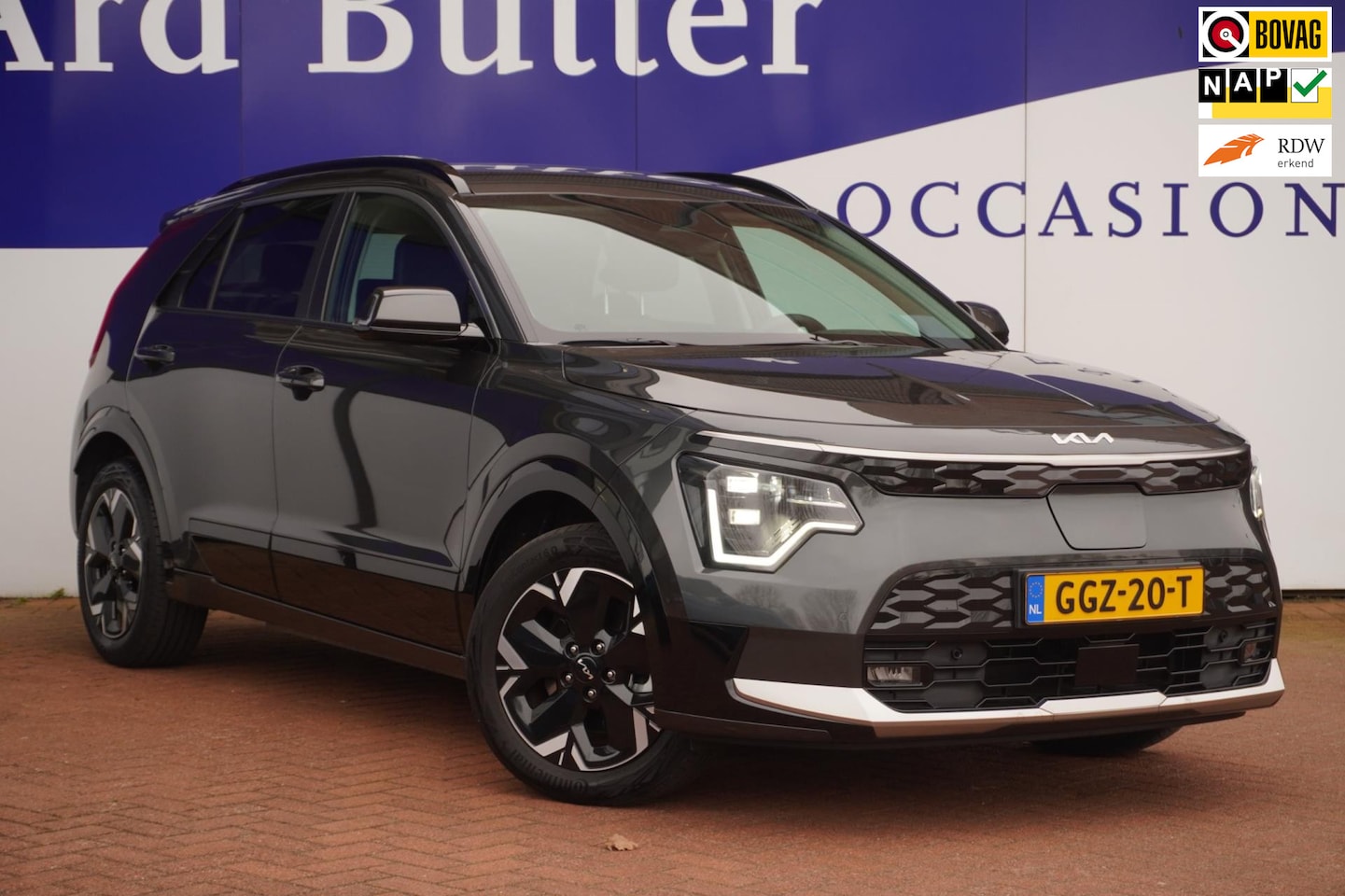 Kia Niro EV - Edition Advanced 64.8 kWh 204PK SOH 100%+Volleder+stoel&stuur-verw+navi+camera+actieradus - AutoWereld.nl