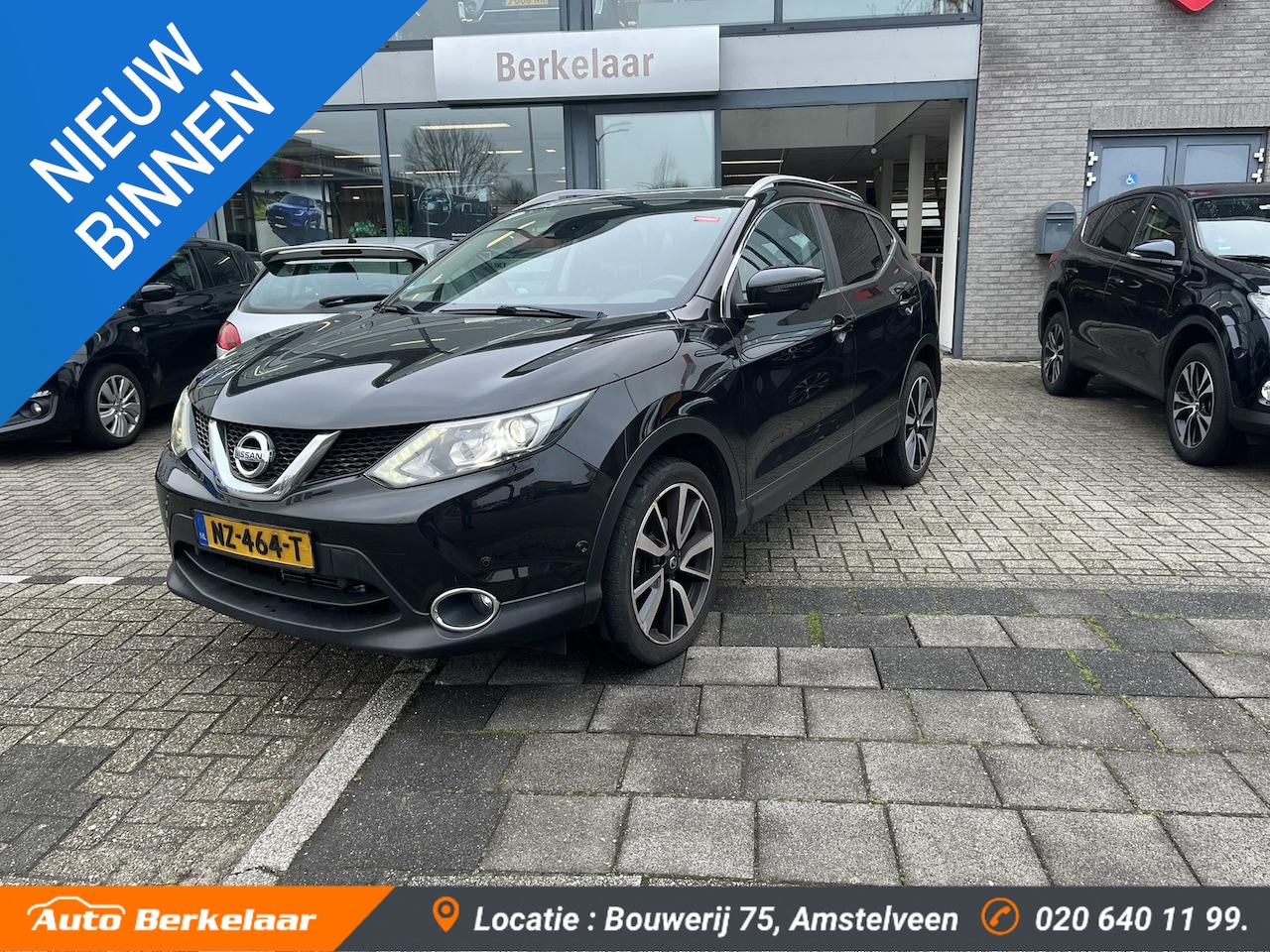 Nissan Qashqai - 1.2 Tekna Automaat | Leder | Trekhaak | Panoramadak | - AutoWereld.nl