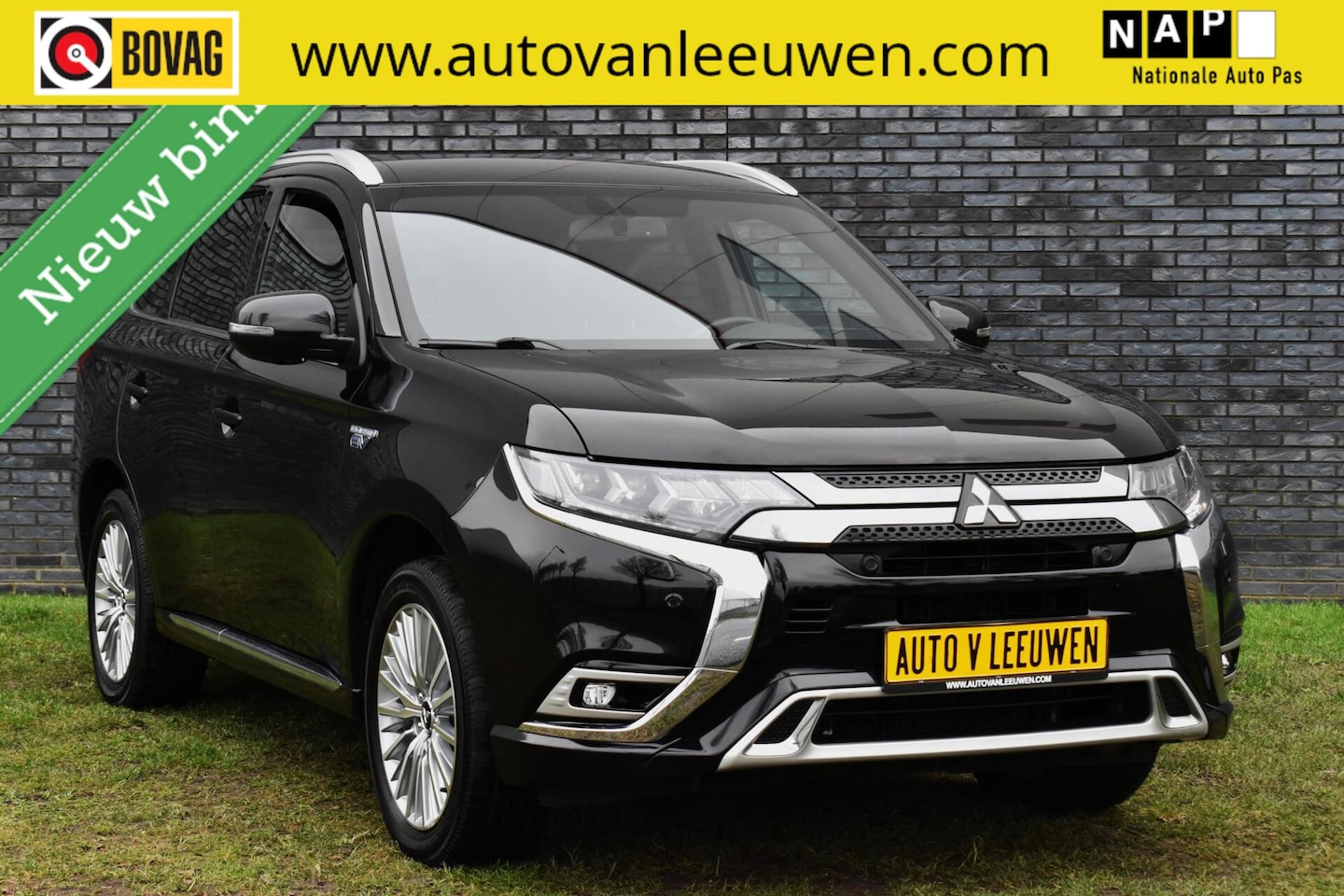 Mitsubishi Outlander - 2.4 PHEV Diamand Edition 360º CAMERA/LEDER VOL!/ROCKFORD FOSGATE/TREKHAAK/ACC/ETC,! - AutoWereld.nl
