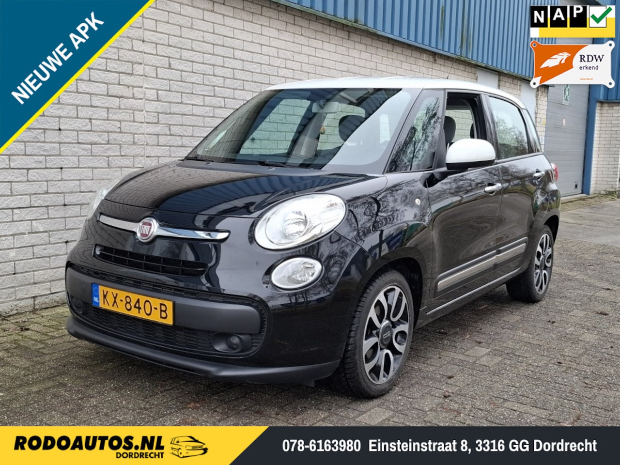 Fiat 500 L - 0.9 TwinAir Pop Airco/Cruise/Boekjes ✅ - AutoWereld.nl