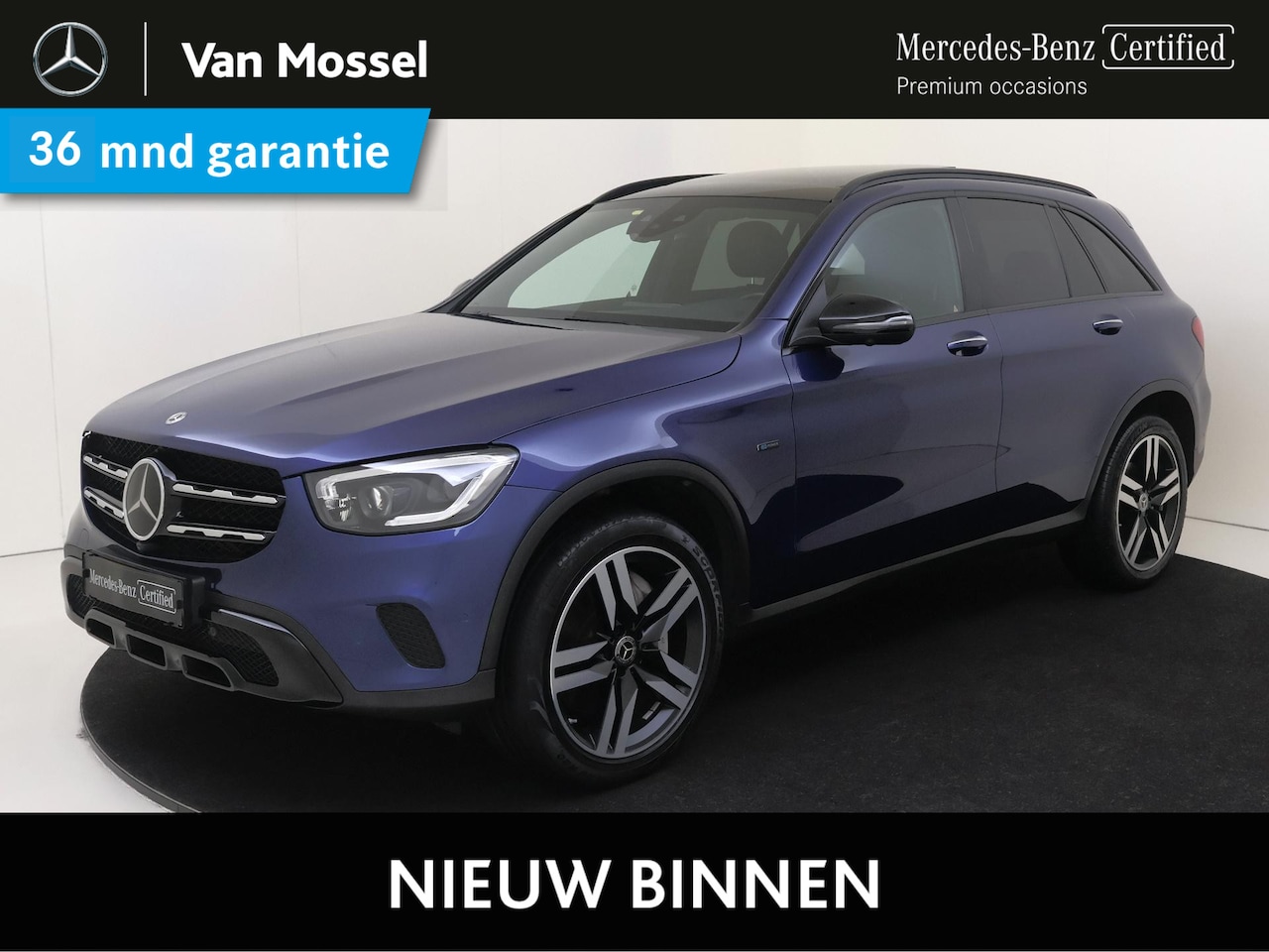 Mercedes-Benz GLC-klasse - 300e 4MATIC Premium Plus / Panoramadak/ Night/ Dig. Cockpit/ Burmester/ Stoelverwarming V+ - AutoWereld.nl