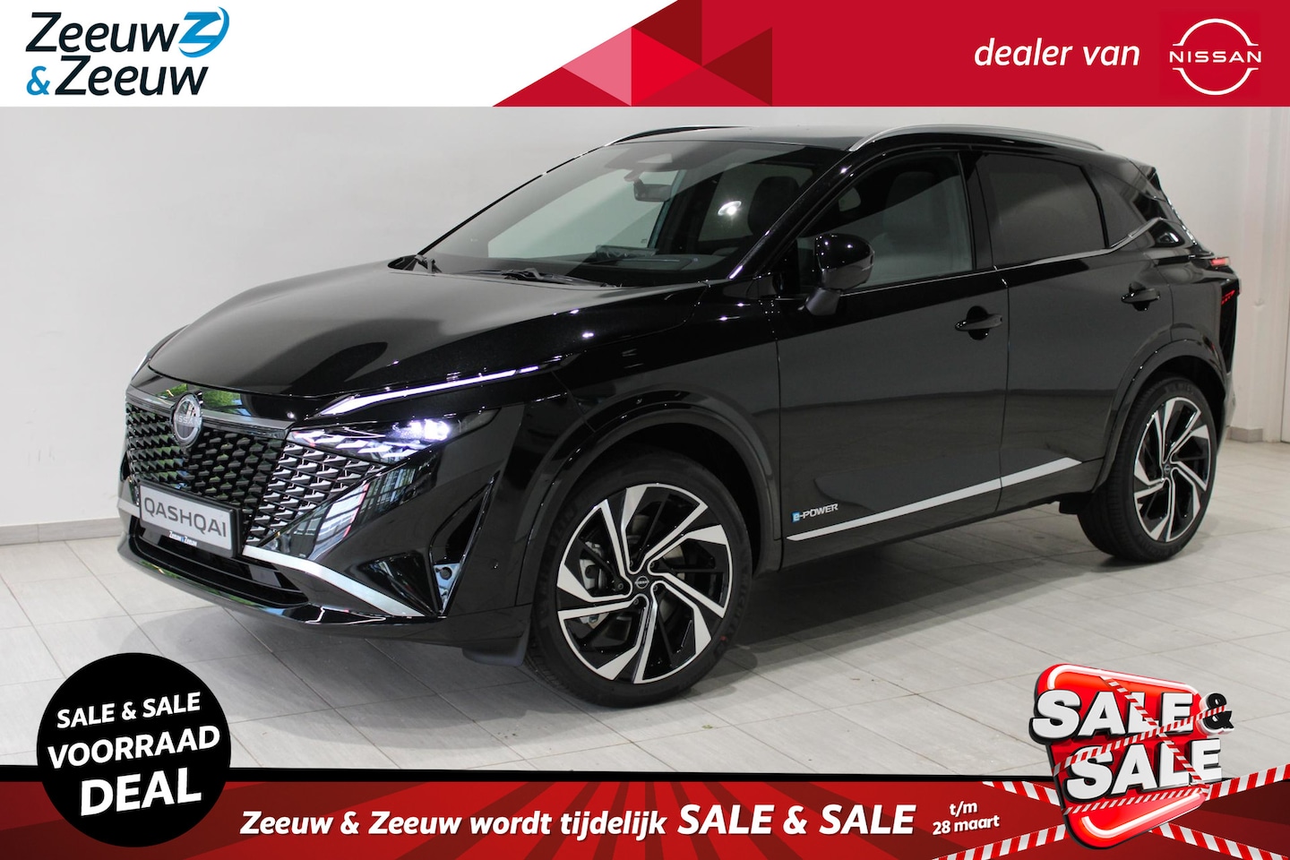 Nissan Qashqai - 1.5 e-Power Tekna Plus DE VERNIEUWDE E-POWER | €3500,- KORTING | UIT VOORRAAD LEVERBAAR | - AutoWereld.nl