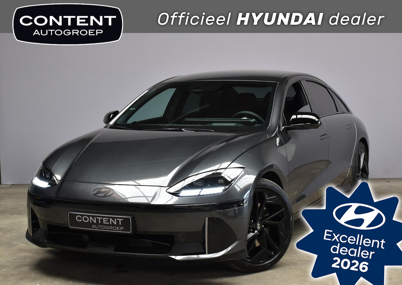 Hyundai IONIQ 6 - 77,4 kWh 229pk RWD Business Edition - AutoWereld.nl