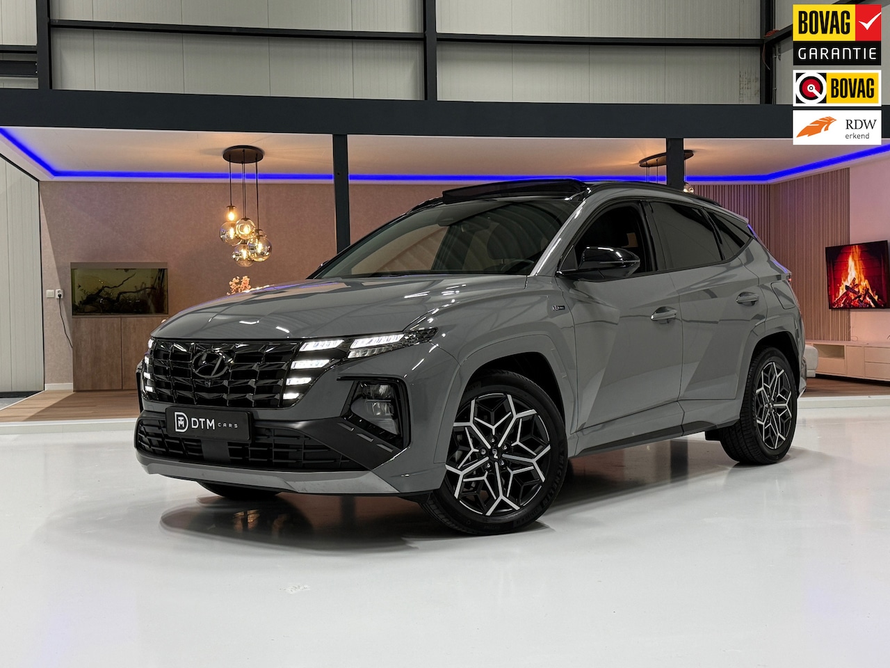 Hyundai Tucson - 1.6 T-GDI HEV 230pk N-Line Pano 360° Krell Acc Memory Keyless Stoelverw/-koel LED - AutoWereld.nl